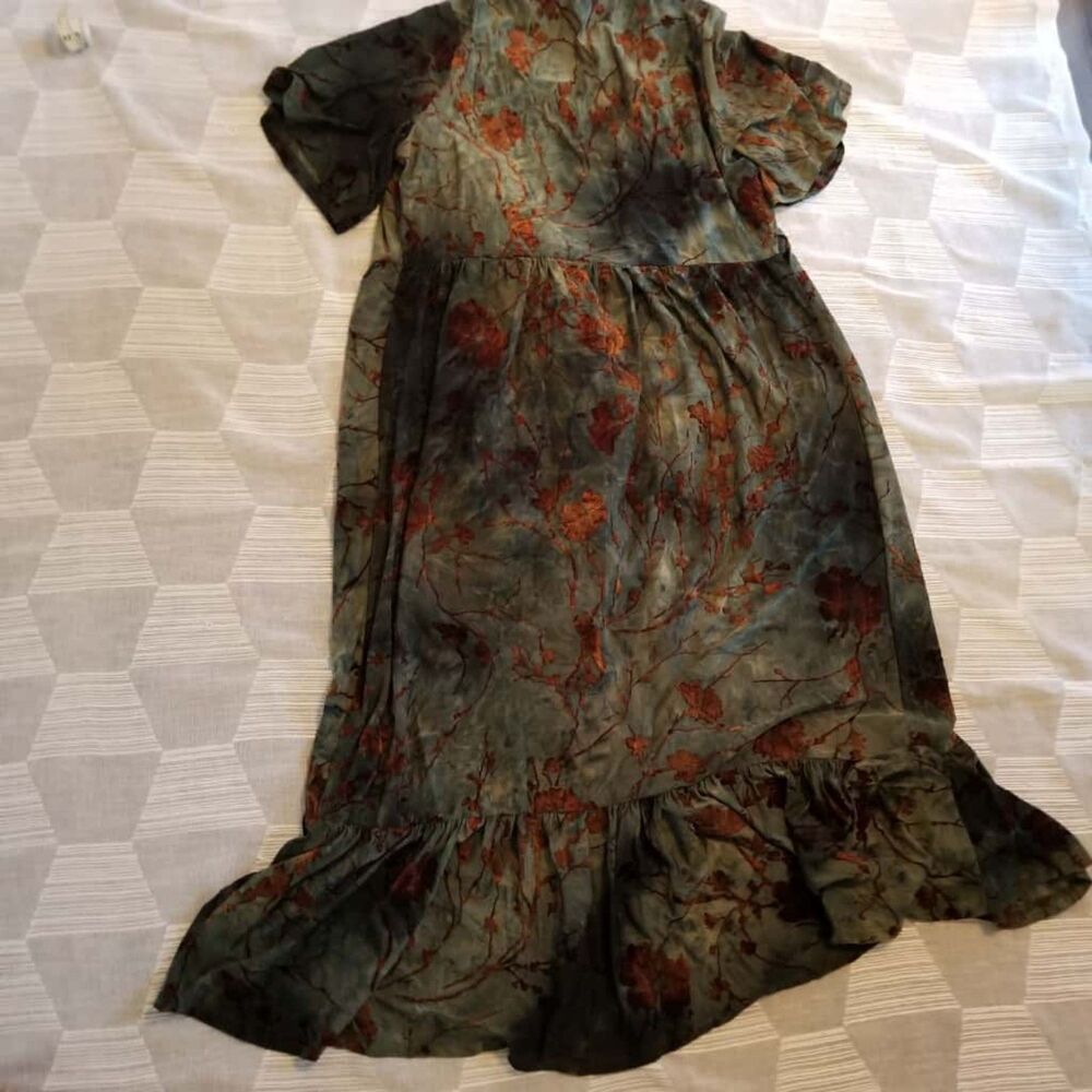 NWT Disturbia Witchfire Ruffle Midaxi Wrap Dress Size 6 - Picture 5 of 8